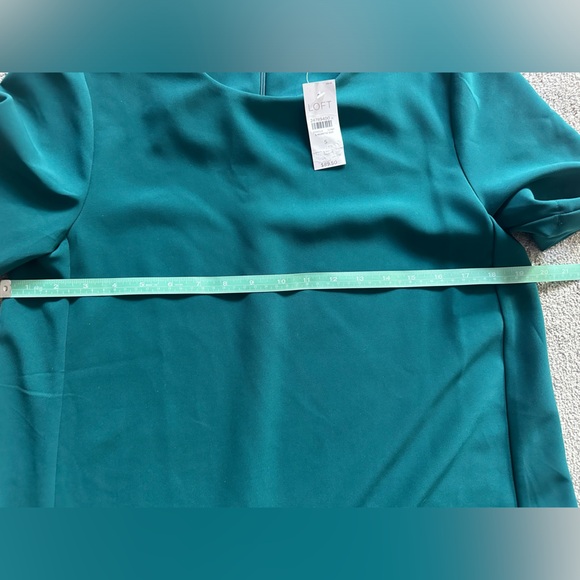 Loft Ruffle Shift Dress - Size Small - Picture 11 of 11